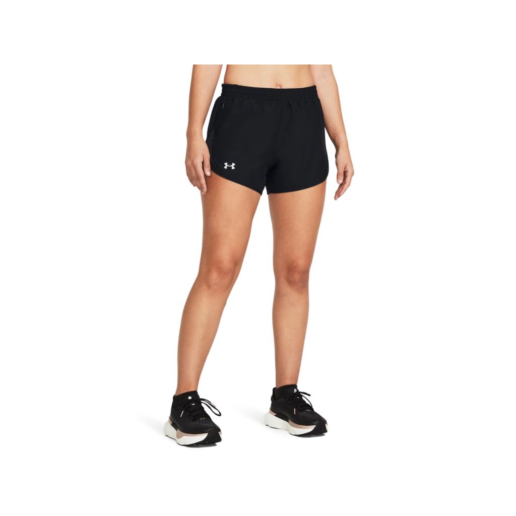 Under Armour Womens Fly by Shorts, Black - size XS