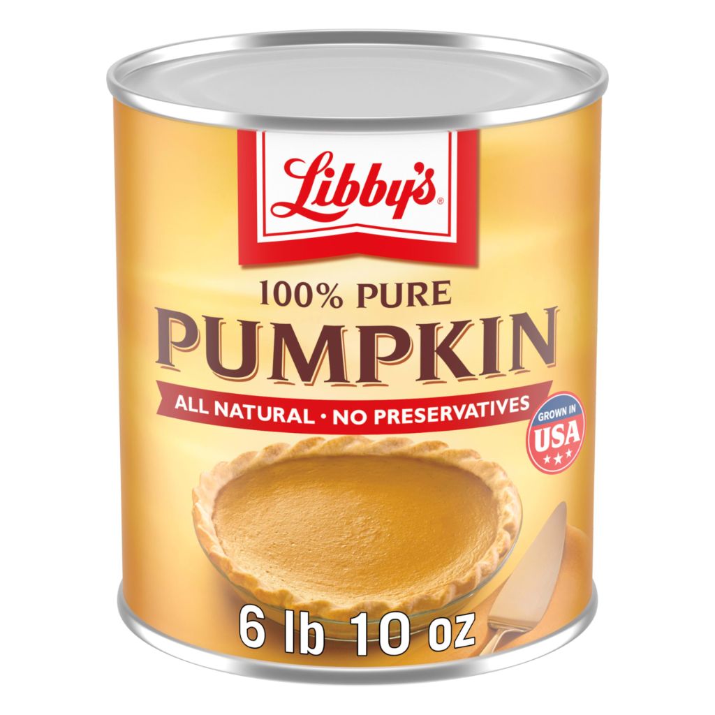 Libby's 100% Pure Pumpkin,  Pumpkin Pie Filling, Bulk, 6 lb 10 oz Can