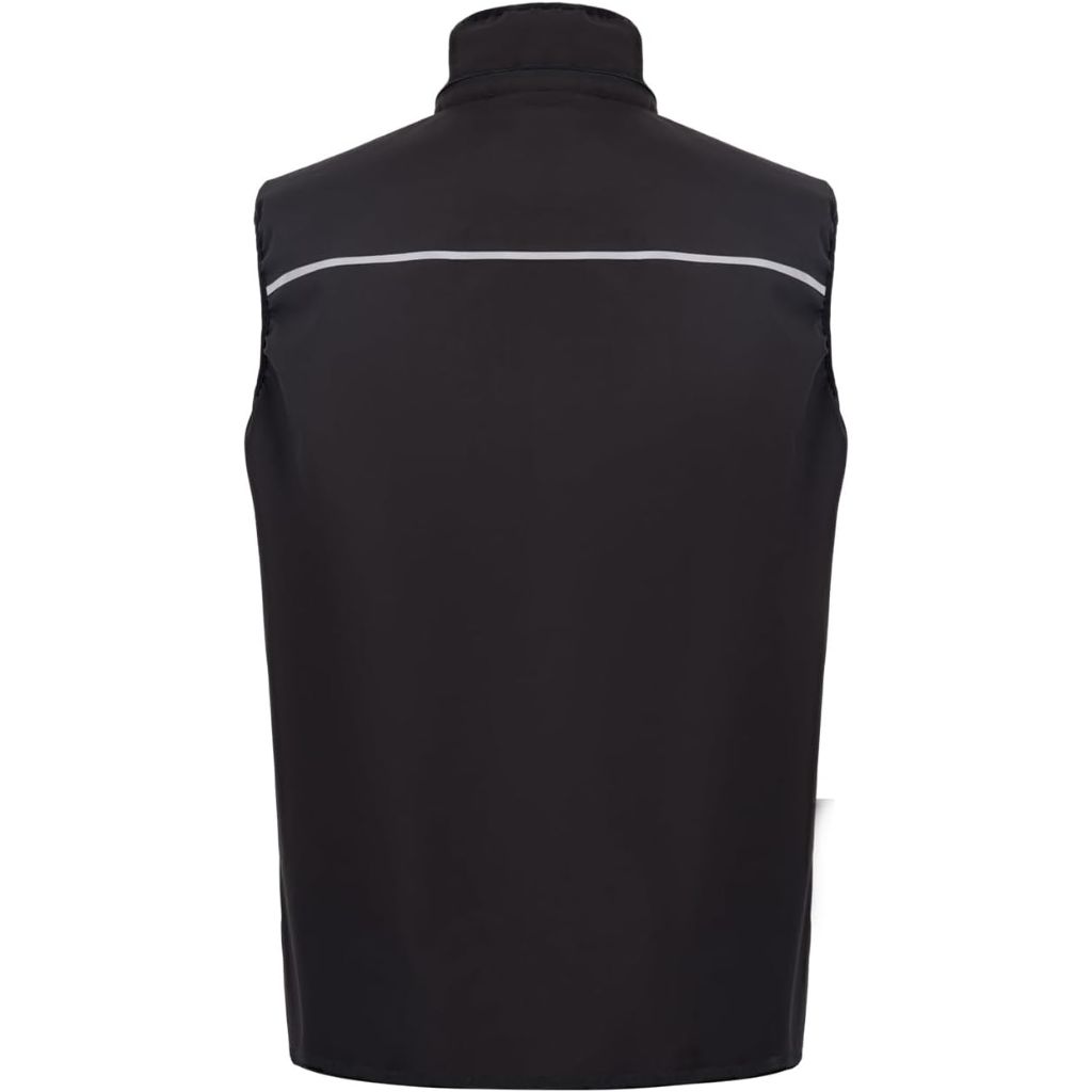 Doruro Boys Softshell Golf Vest - Black, Size 7/8