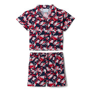 Columbia Toddler Unisex Rapid Rivers Set, Collegiate Navy Vined, 2T