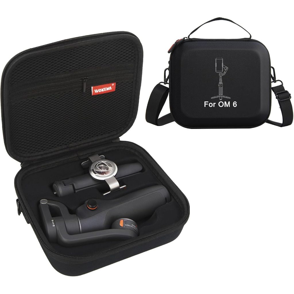 Father&I Gimbal Hard Carrying Case for Osmo Mobile 6 Stabilizer - Black
