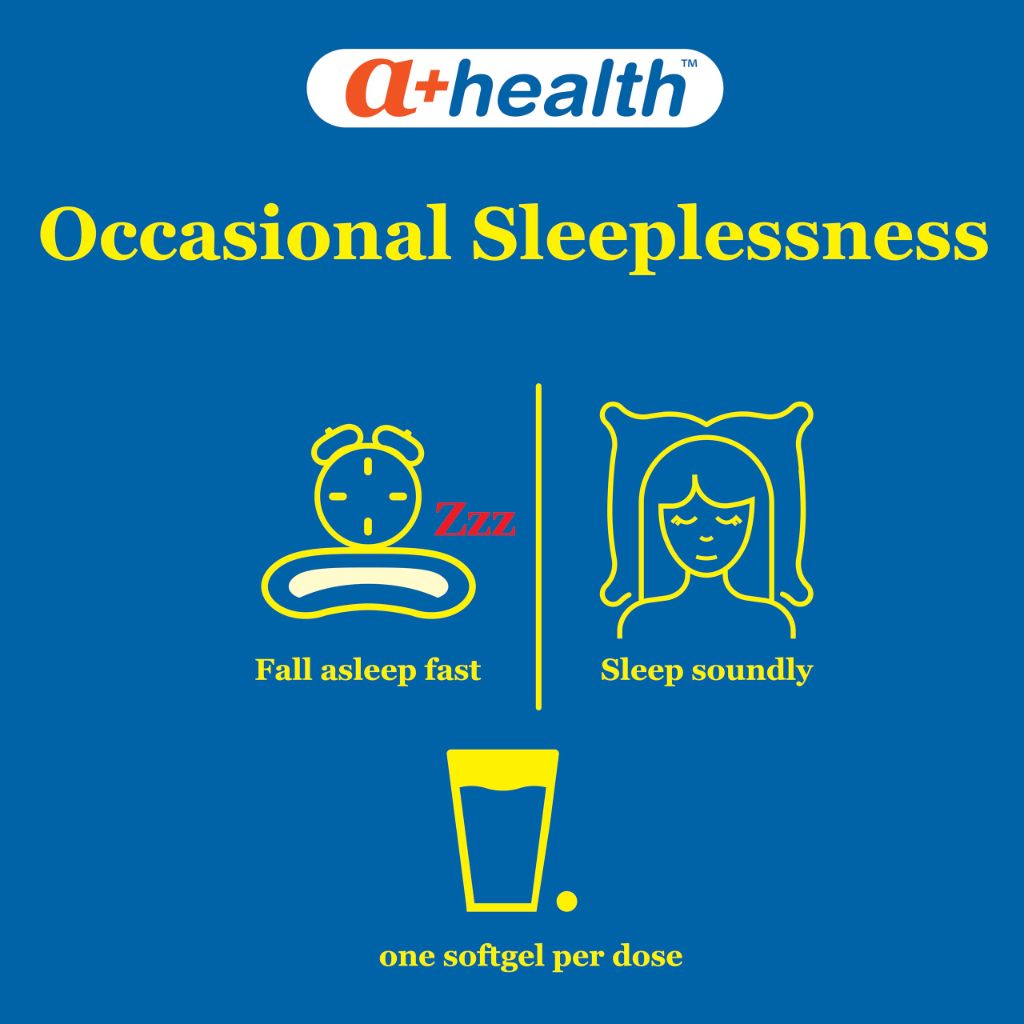A+Health Nighttime Sleep Aid Diphenhydramine Softgels,  160 Count