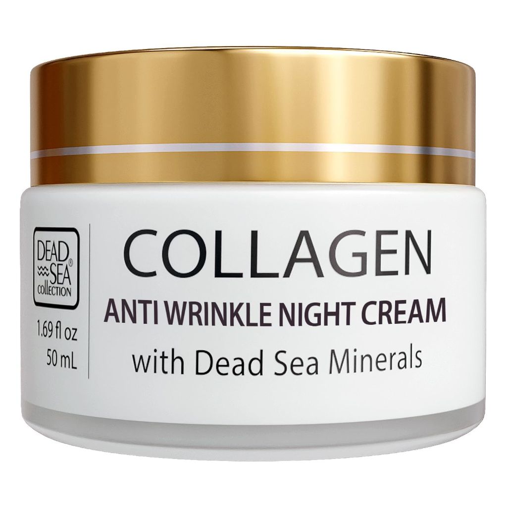 Dead Sea Collection Night Cream for Face with 2% Retino (1.69 fl. oz)