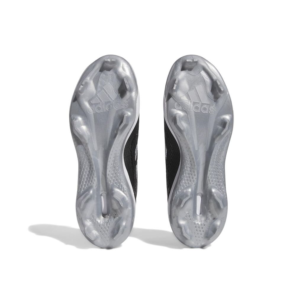 adidas Women's Adizero PureHustle 3 TPU Softball Cleats, Black/Silver, Size 9