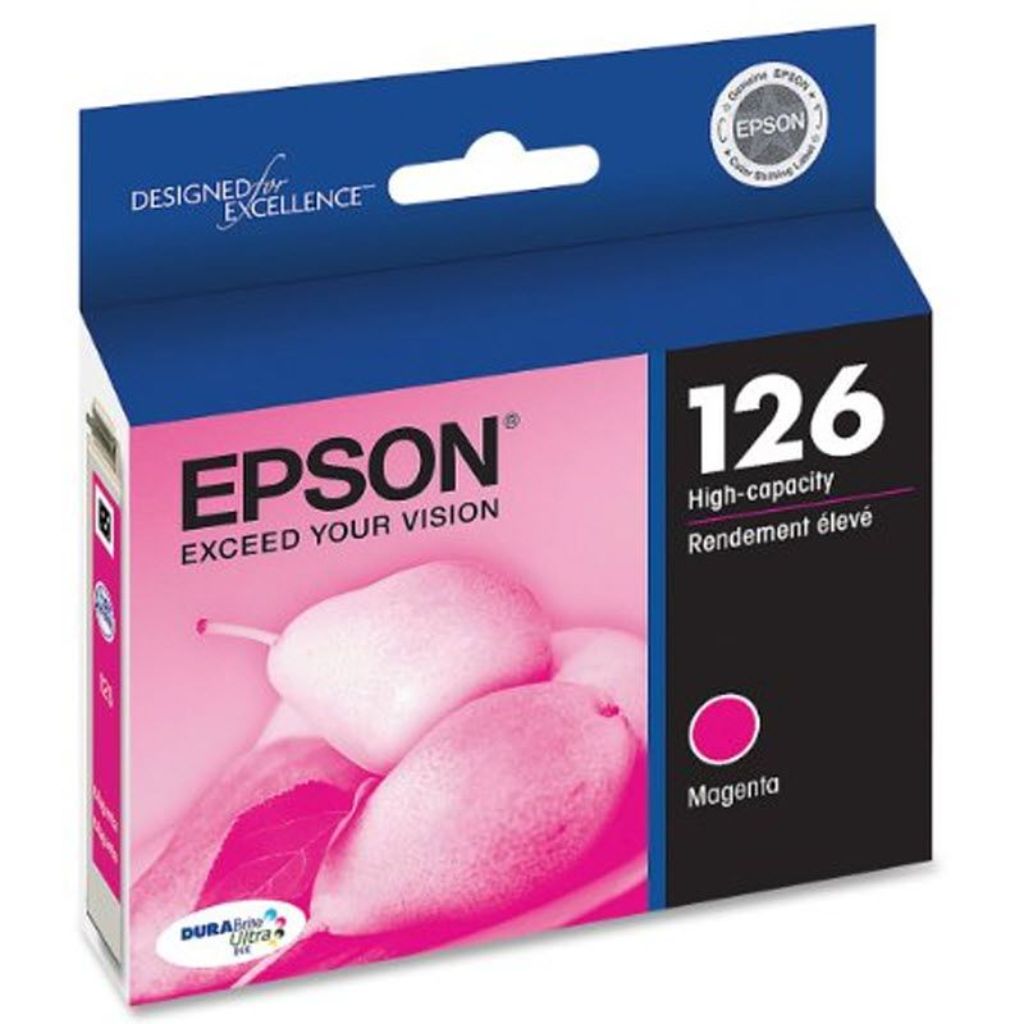 EPSON 126 DURABrite Ultra Magenta High Capacity Ink Cartridge