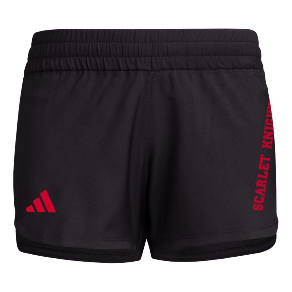 Adidas Women's D4T Woven Rutgers University Training Shorts, Black - XX-Large/5" Inseam