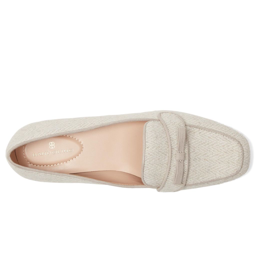 Bandolino Women's Meonna Loafer, Ivory - size 9