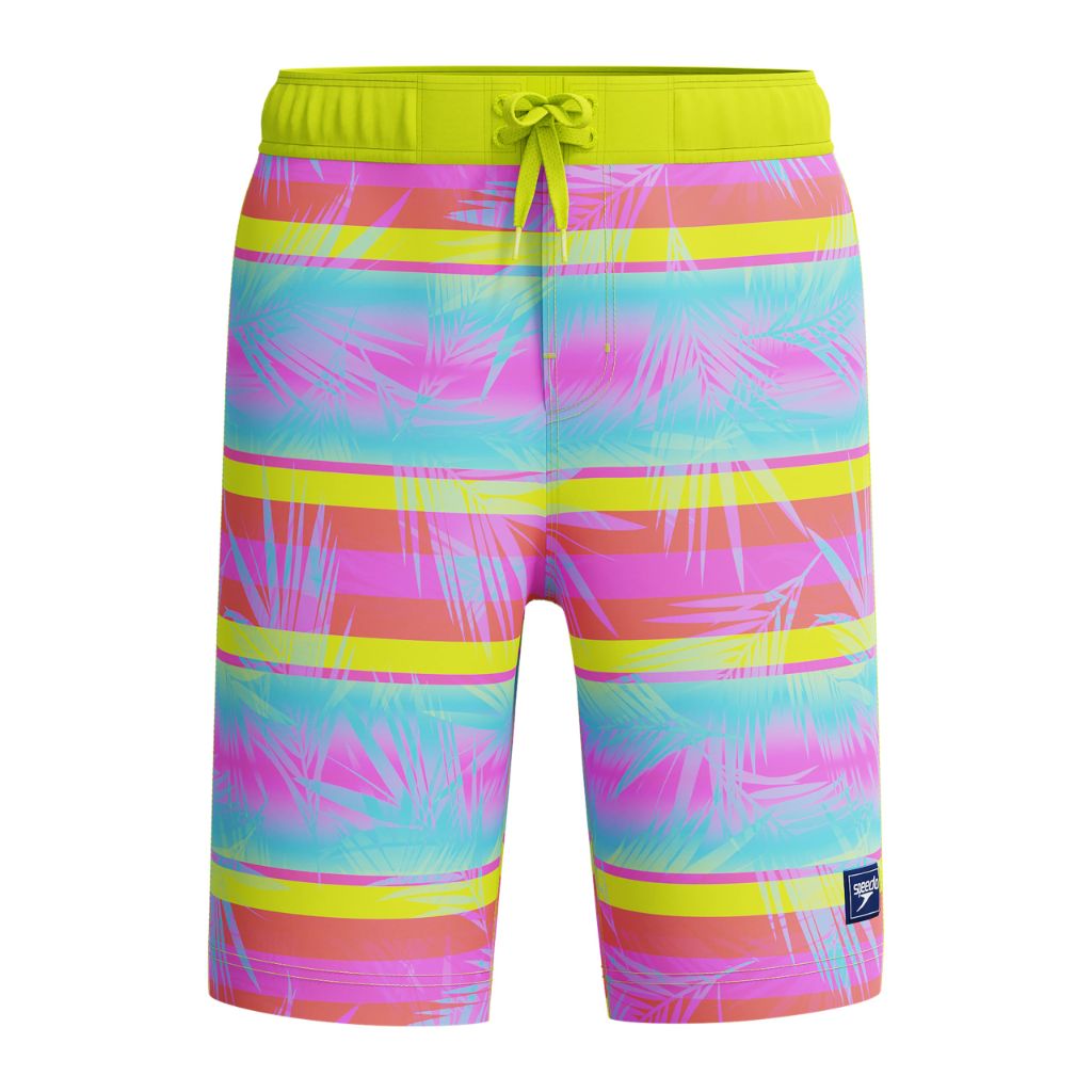 Speedo Boy's Swim Trunk Knee Length Boardshort E-Board Printed