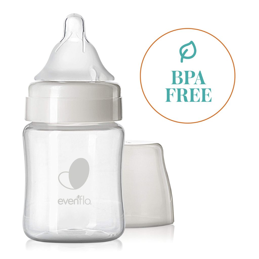 Evenflo Feeding Premium Proflo Venting Balance Plus Wide Neck Baby, Newborn and Infant Bottles - 5 Ounce (Pack of 6)