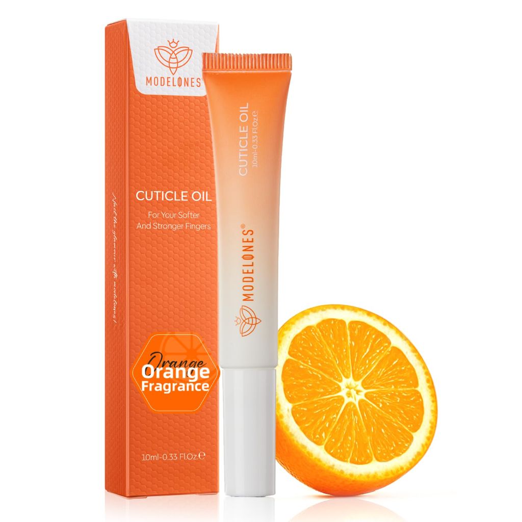 Modelones Cuticle Oil Pen Orange Nail Oil - 10ml 0.34Fl Oz