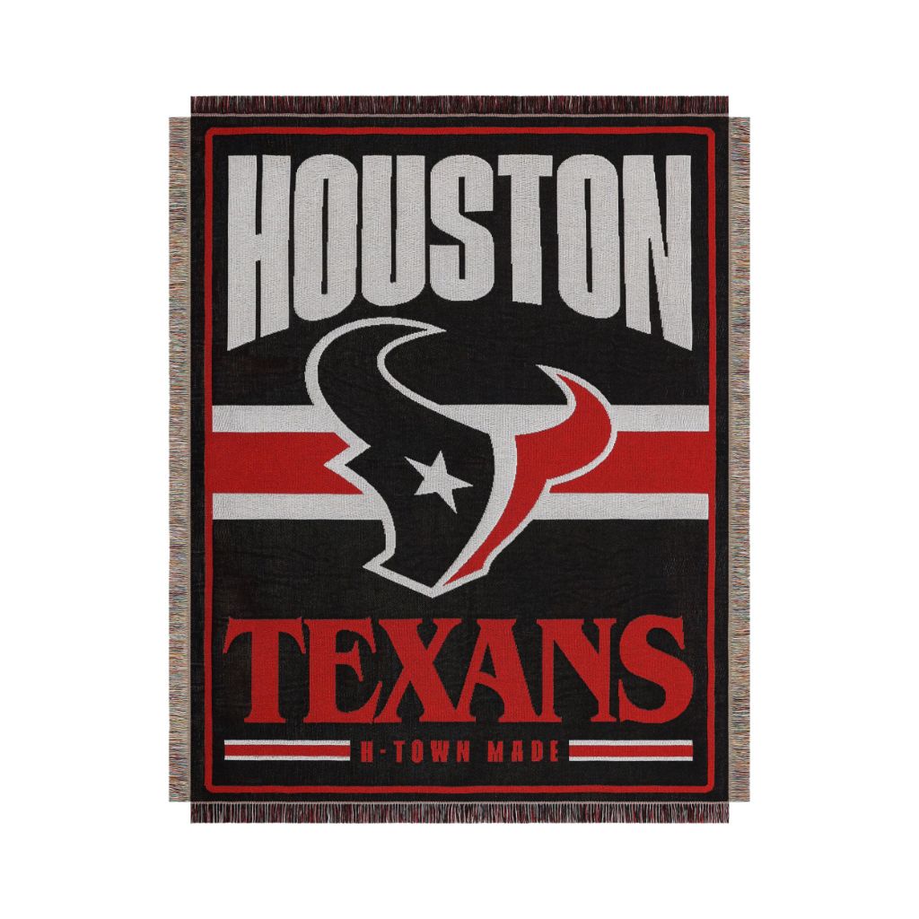FOCO Houston Texans NFL Team Logo Woven Tapestry - 46" x 60"