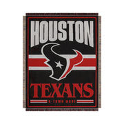 FOCO Houston Texans NFL Team Logo Woven Tapestry - 46" x 60"