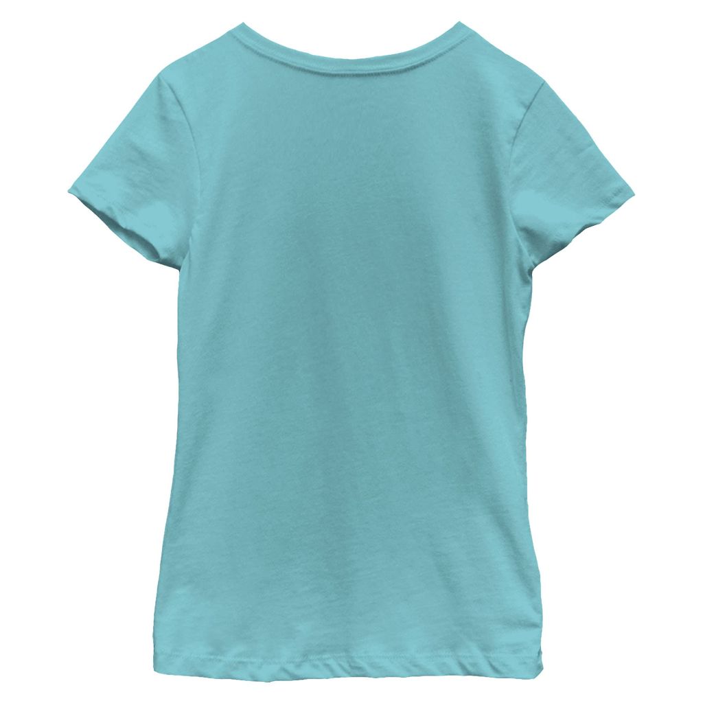 Nickelodeon girls Garfield Easter Dye Short Sleeve Tee T Shirt, Tahiti Blue, X-Small US