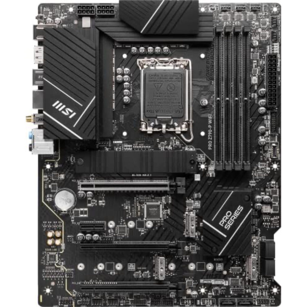 MSI PRO Z790-P WiFi ProSeries Motherboard 12/13/14 Gn Intel Pro LGA1700 DDR5 ATX