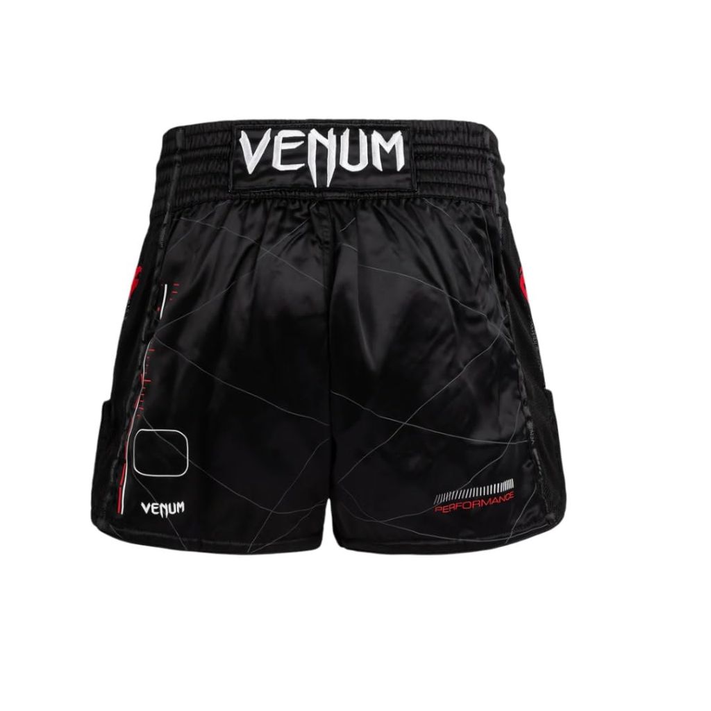 Venum Tactical XT Muay Thai Shorts - Black/Storm Grey - L