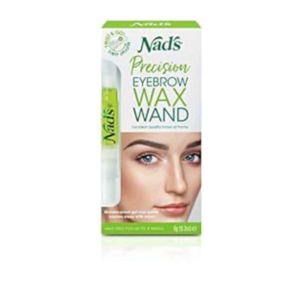 Nad s Women s Facial Wax Wand and Eyebrow Shaper 0.2oz (6g)  Eyebrow Kit  Hair Removal Wax  Hypoallergenic  No-heat Formula