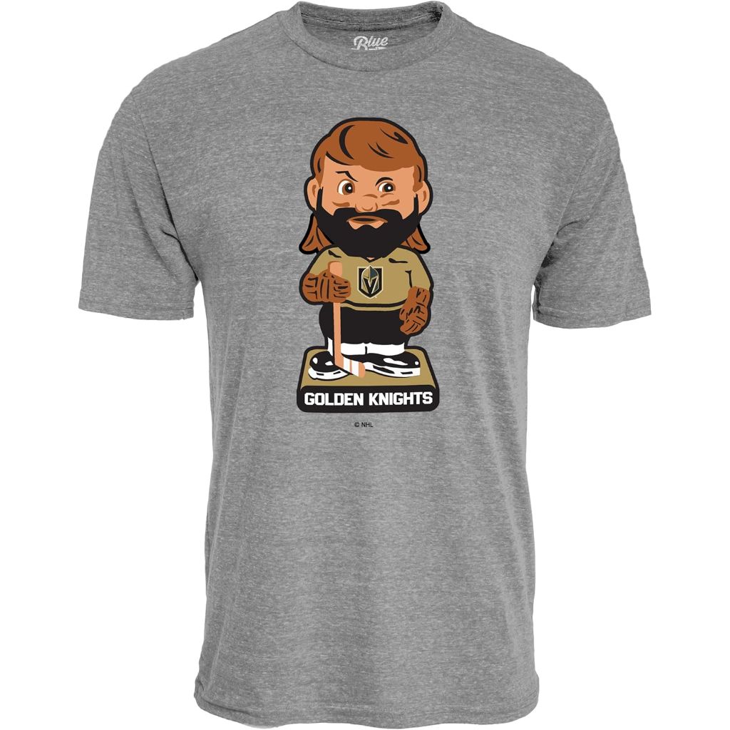 Blue 84 Kid's NHL Officially Licensed Tri-Blend T-Shirt - Vegas Golden Knights, Size Large