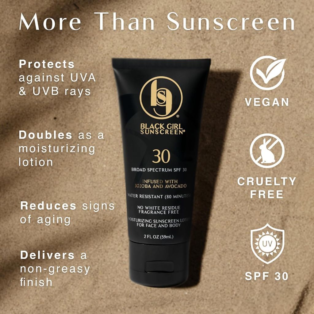 Black Girl Sunscreen SPF 30 for the Face & Body -2 fl oz