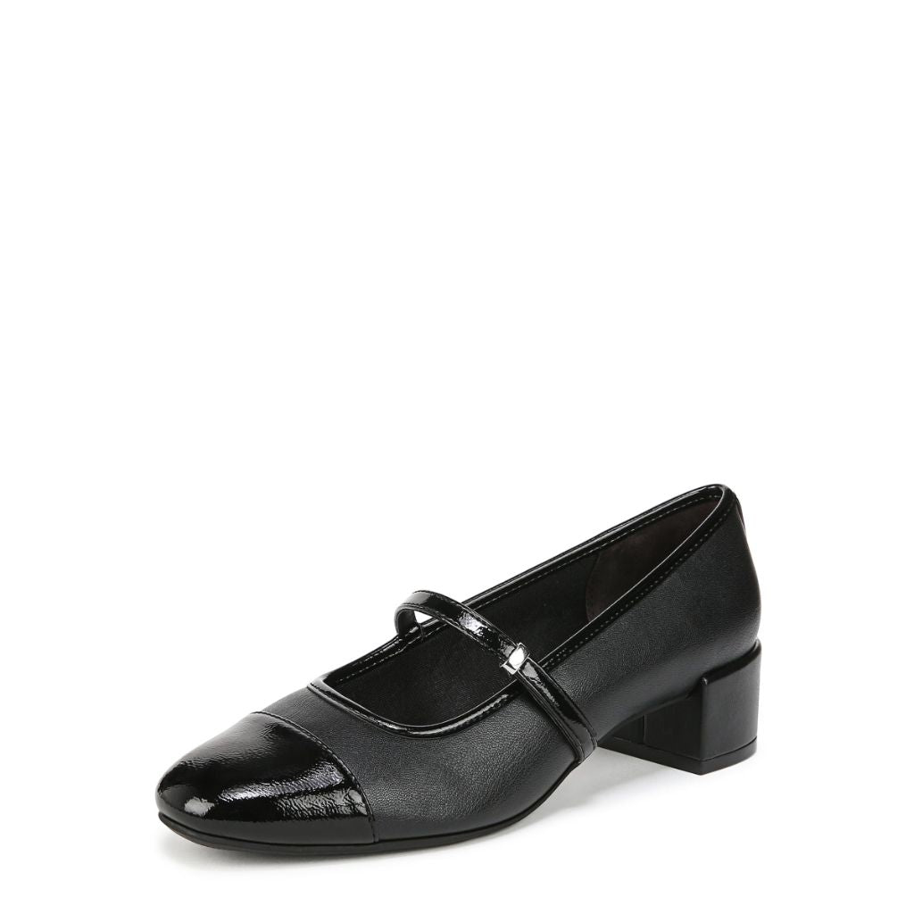 LifeStride Womens Brooke Pump Black 6 W