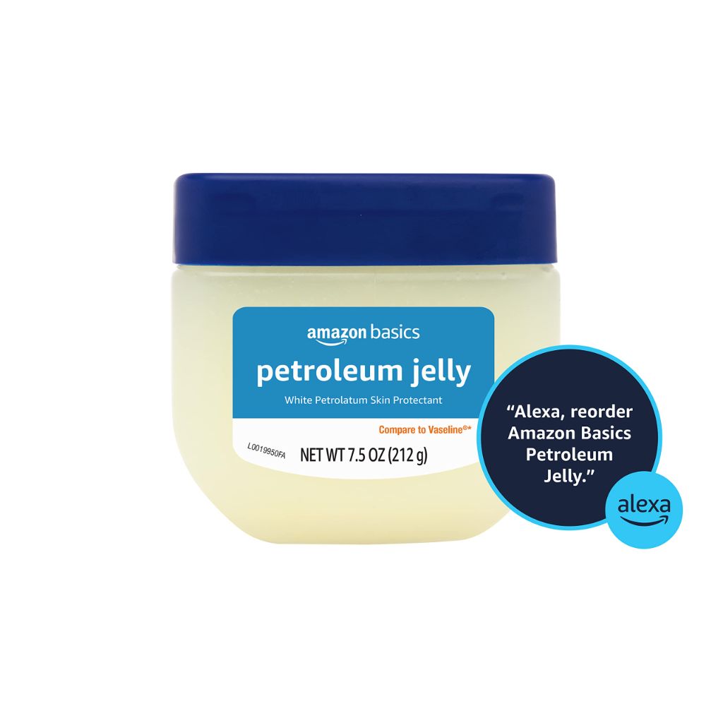 Amazon Basics Petroleum Jelly , Unscented, 7.5 oz, 1-Pack