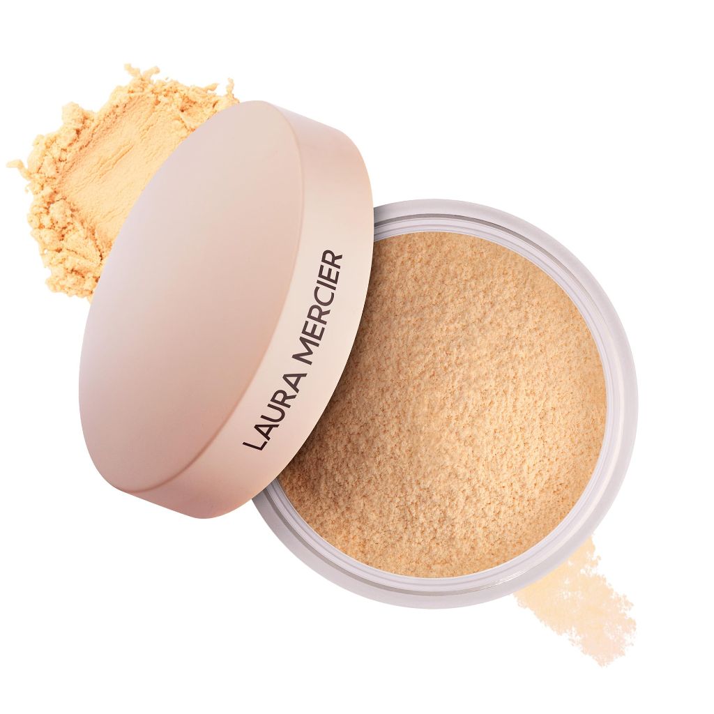 Laura Mercier Translucent Loose Talc-Free Setting Powder Ultra-Blur, Medium Skin Tones, | Translucent Honey