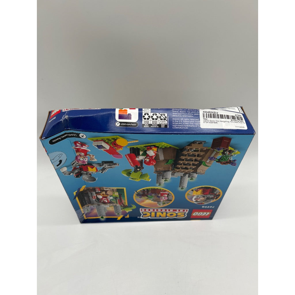 LEGO Sonic The Hedgehog: Knuckles and The Master Emerald Shrine Collectible Video Game Toy Building Set, Comes with 2 Sonic Action Figures, 76998