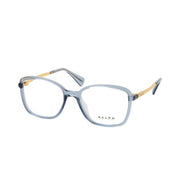 Ralph Lauren Women's 0RA7156U 6130 Eyewear Frames - Shiny Transparent Blue, 52/17/140
