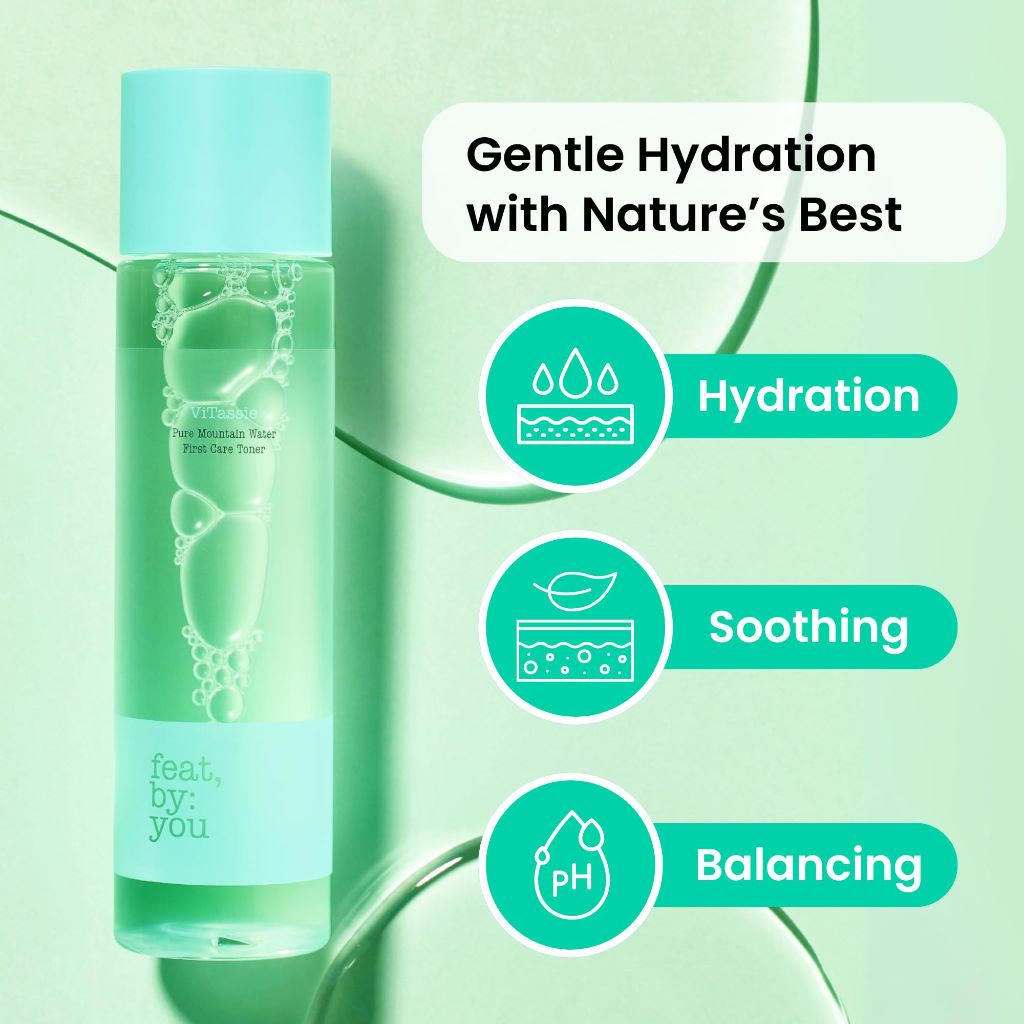 Feat By You ViTassie Pure Mountain Water First Care Toner - (5.41 FL OZ)