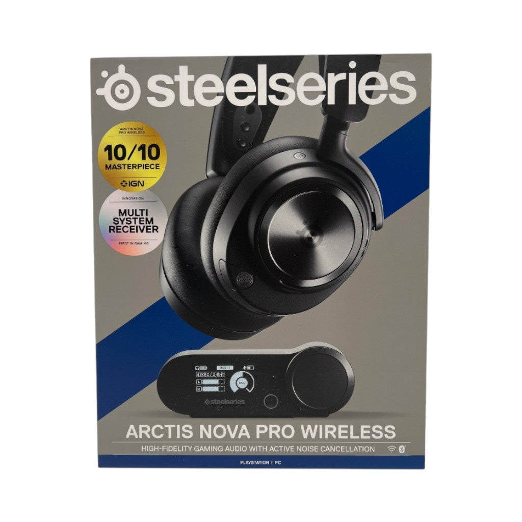 SteelSeries Arctis Nova Pro PlayStation Wired High-Fidelity Gaming Audio with Multi-System Connect - Black