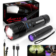 AUDERWIN G5 Rechargeable Flashlights 10000 High Lumens