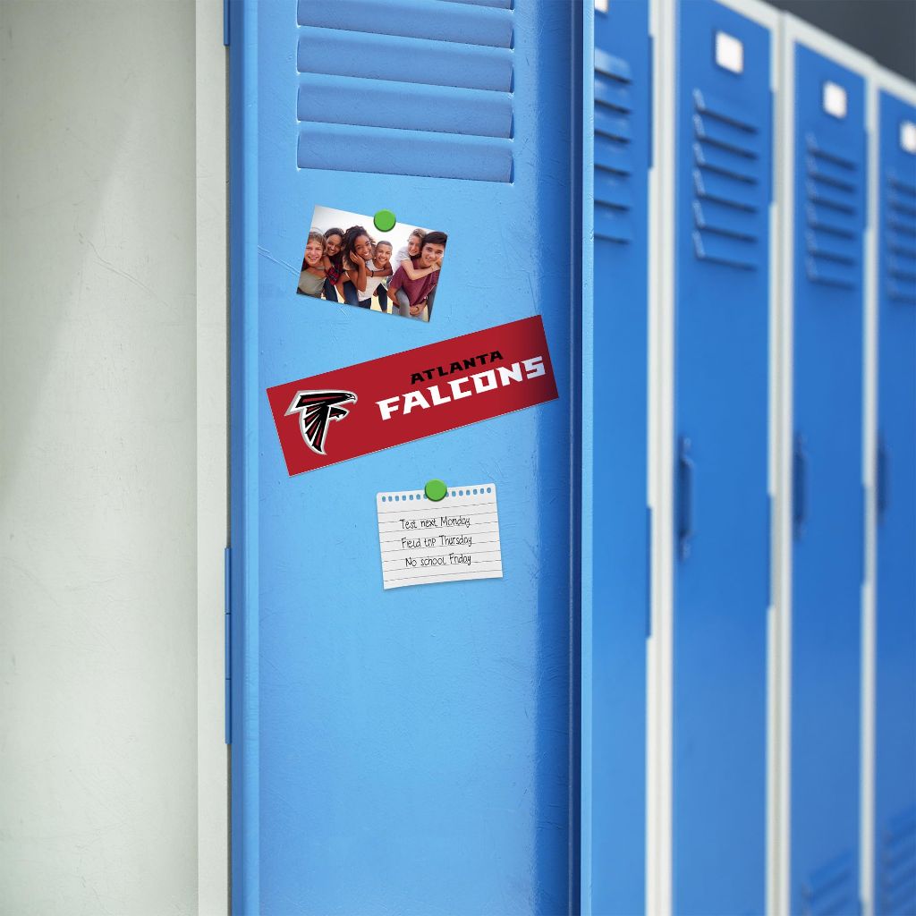 Rico Industries NFL Football Atlanta Falcons 4 x 10 Team Spirit Magnet