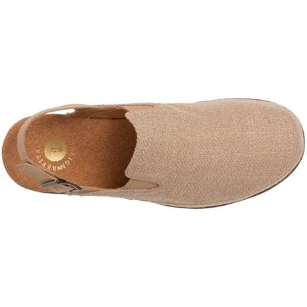 REVITALIGN Women's Ojai Tweed Clog - Tan, Size 7