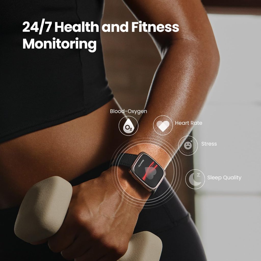 Active 2 (Square) Smart Watch with Sapphire Glass – Black Leather