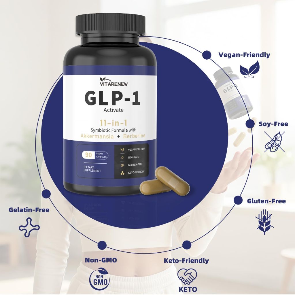 VITARENEW GLP-1 Supplement (90 Capsules)