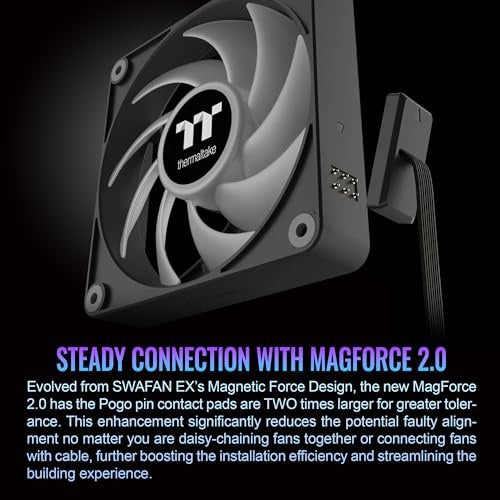 Thermaltake CT120 EX ARGB Sync PC Cooling Fan (3-Fan Pack)