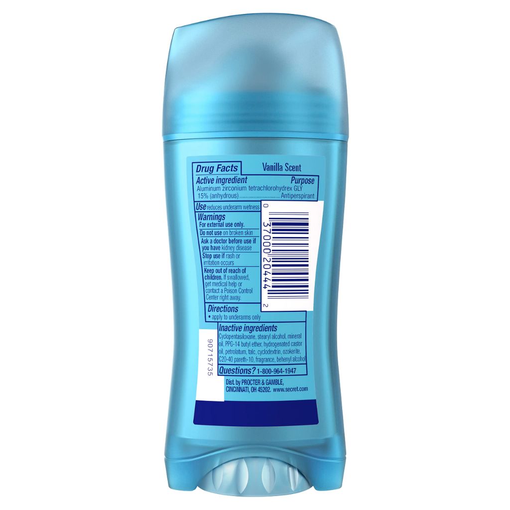 Secret Scent Expressions Va Va Vanilla Invisible Solid Antiperspirant & Deodorant 2.6 oz