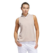 Adidas Women's Go-to Polo Shirt, Wonder Taupe, X-Small
