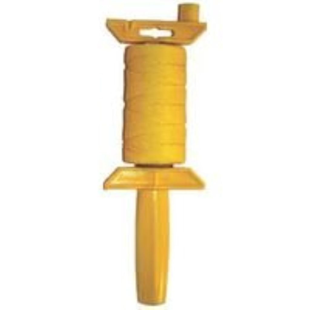 Ben-Mor Contractor Grade Nylon Twine with Holder - Yellow, 18 x 500 ft