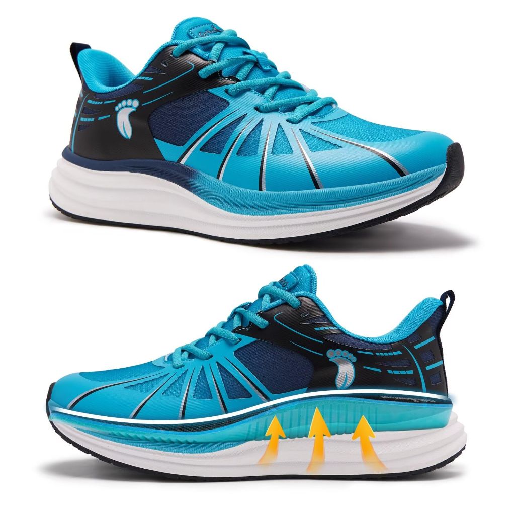Men's Orthopedic Sports Shoes, Blue Size 11.5