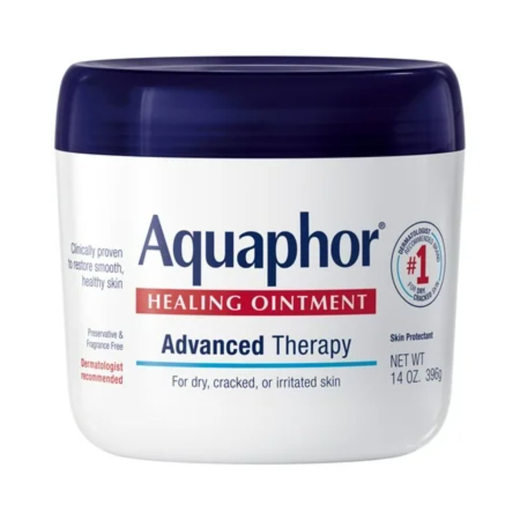 Aquaphor Healing Ointment  Advanced Therapy Skin Protectant  Multi-Purpose Healing Ointment and Body Moisturizer  Holiday Gifts for Self Care  14 Oz Jar