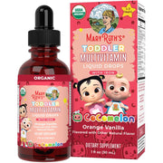 MaryRuth's Organics CoCoMelon Toddler Multivitamin Liquid Drops - Orange Vanilla, 1 fl. oz.