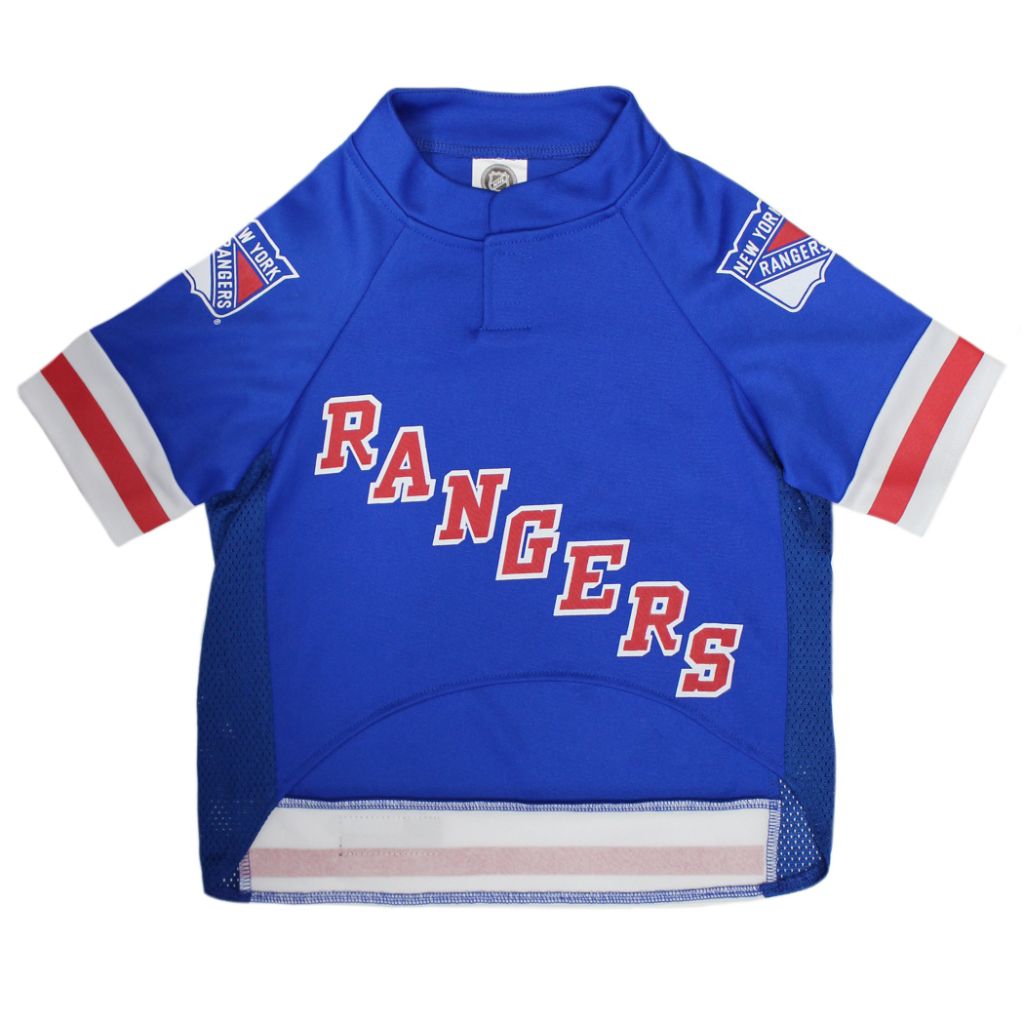 Pets First NHL New York Rangers Jersey for Dogs & Cats, X-Large