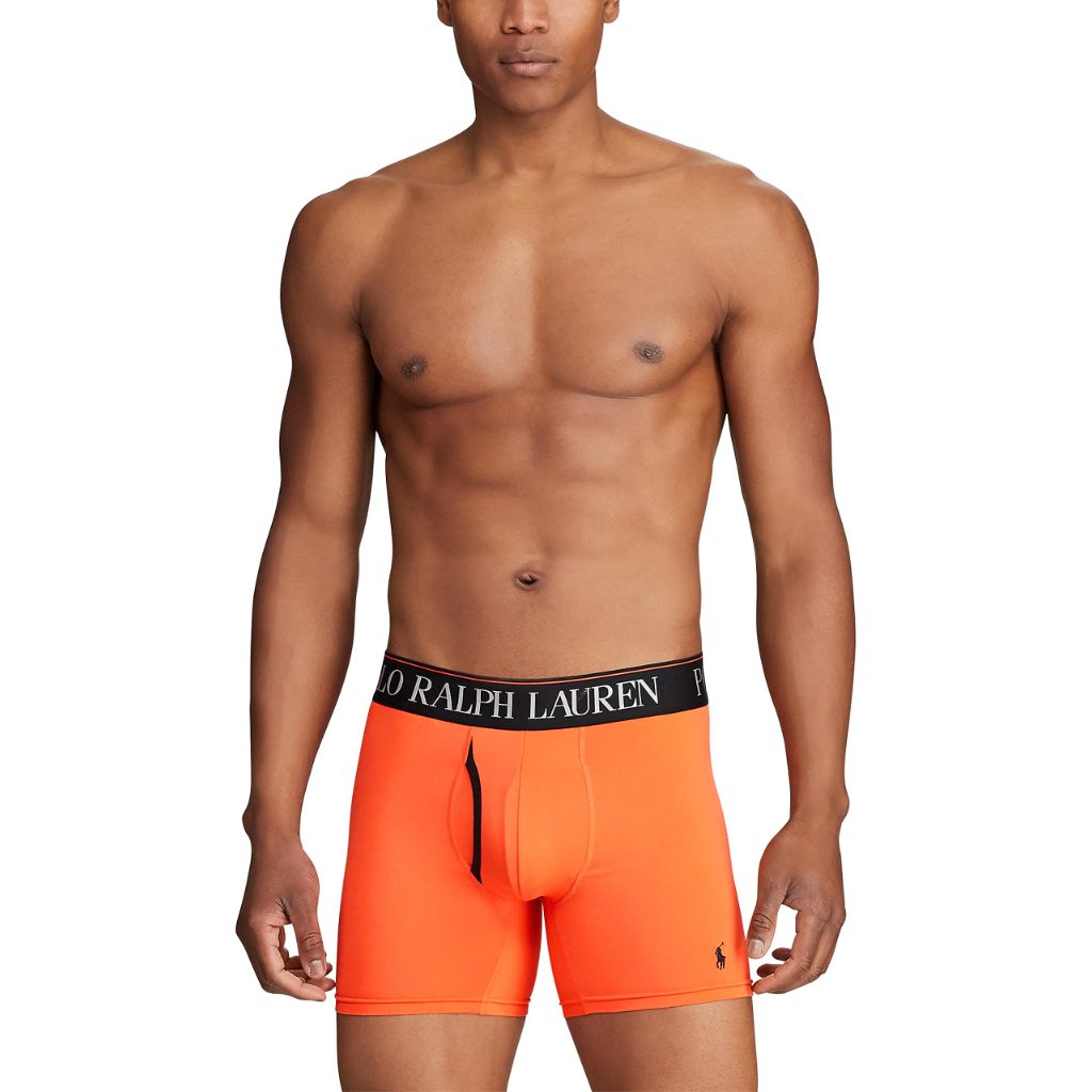 SZ XL, POLO RALPH LAUREN Men's 4D Flex Cooling Microfiber Boxer Briefs