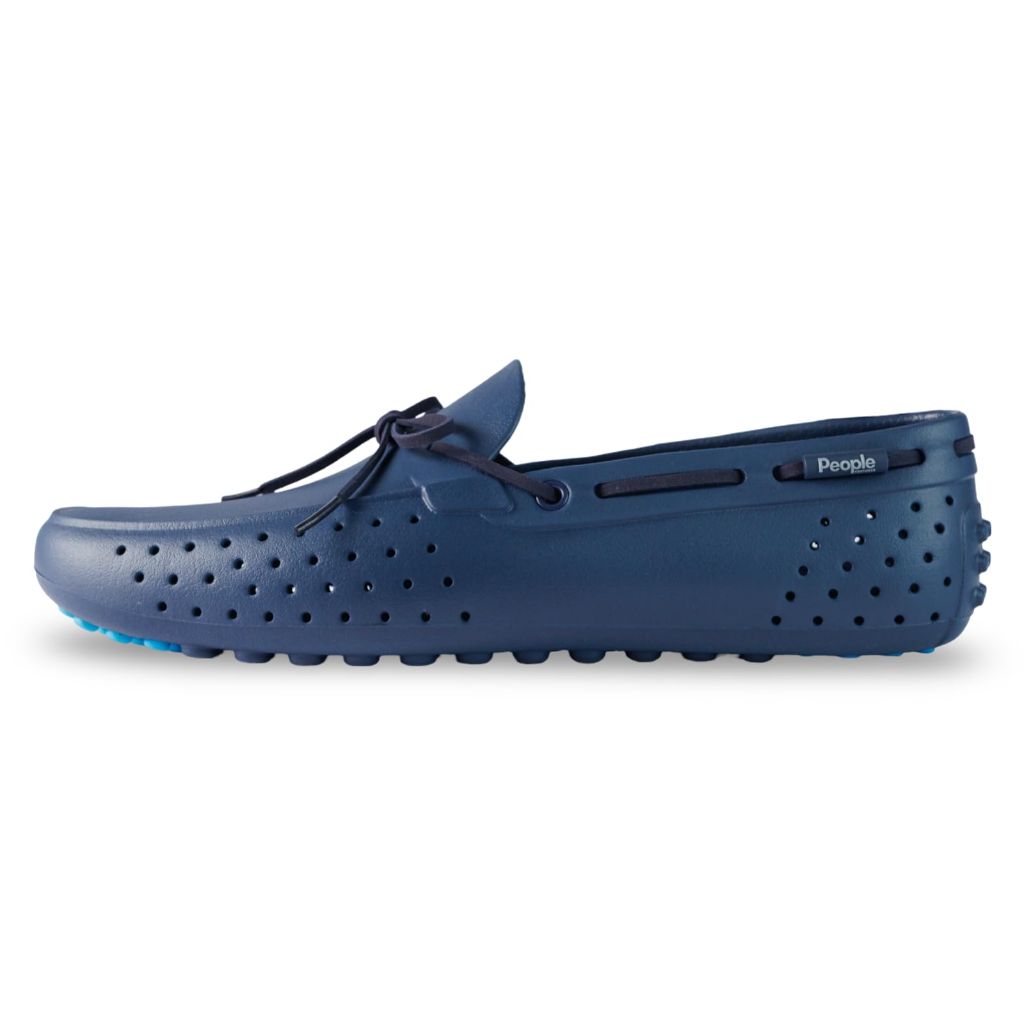 People Footwear Stylish Rubber Loafers, Mariner Blue - size Mens(5) Womens(7)