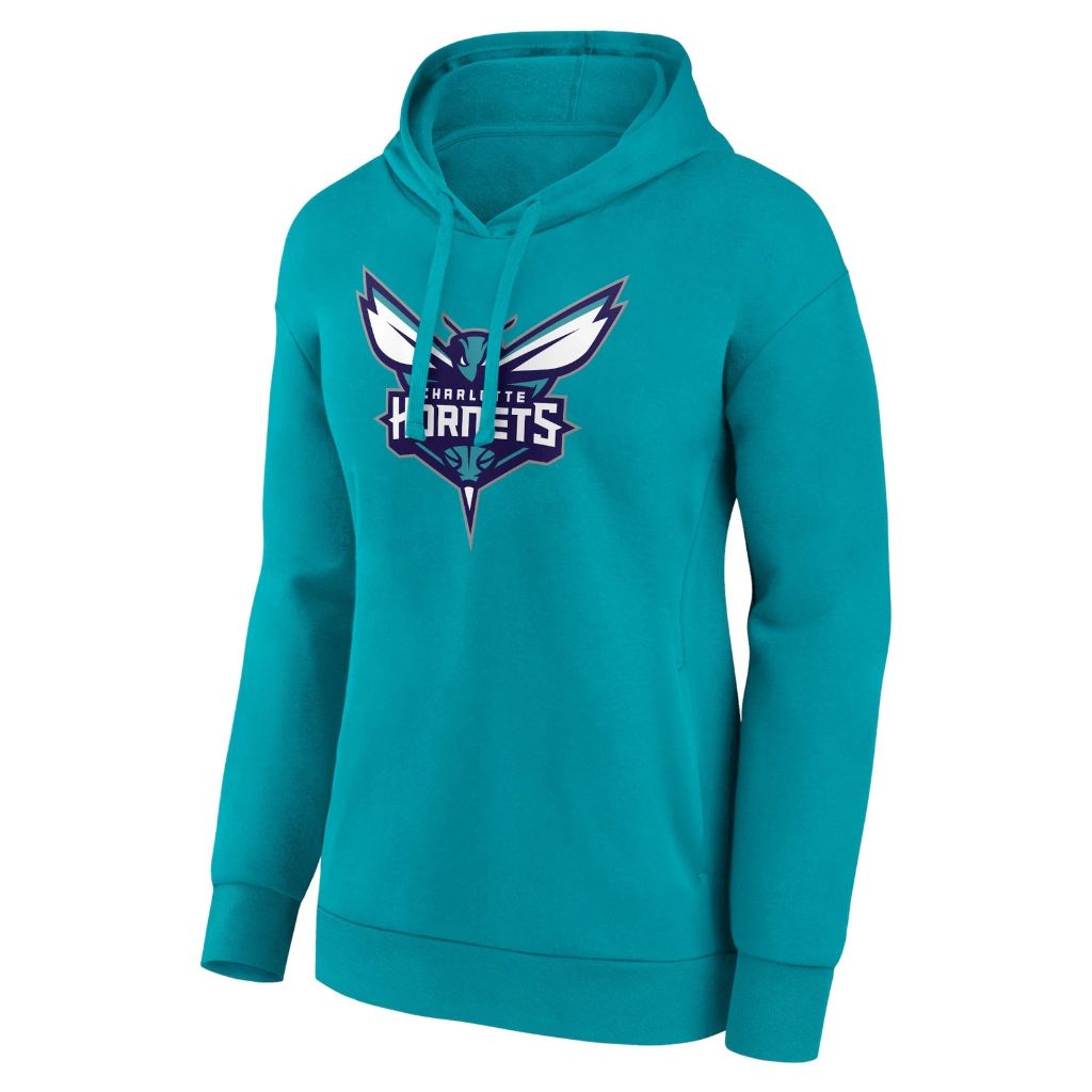 SZ L 14-16, Outerstuff NBA Youth Team Color Performance Primary Logo Pullover Sweatshirt Hoodie ( Charlotte Hornets )