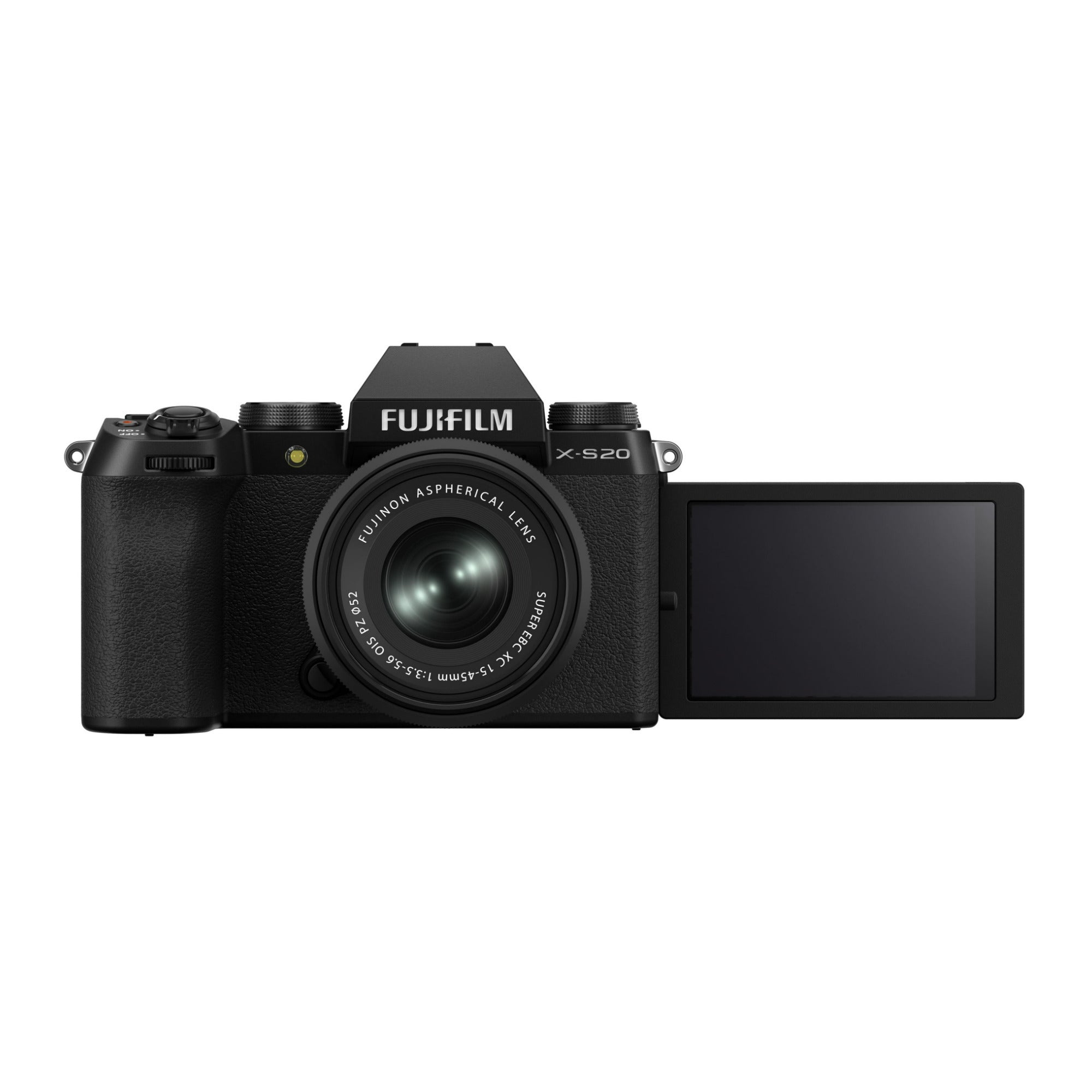 Fujifilm X-S20 Mirrorless Digital Camera XC15-45mm Lens Kit (Black)