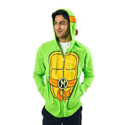 Teenage Mutant Ninja Turtles Michelangelo Cosplay Hoodie - Green Small
