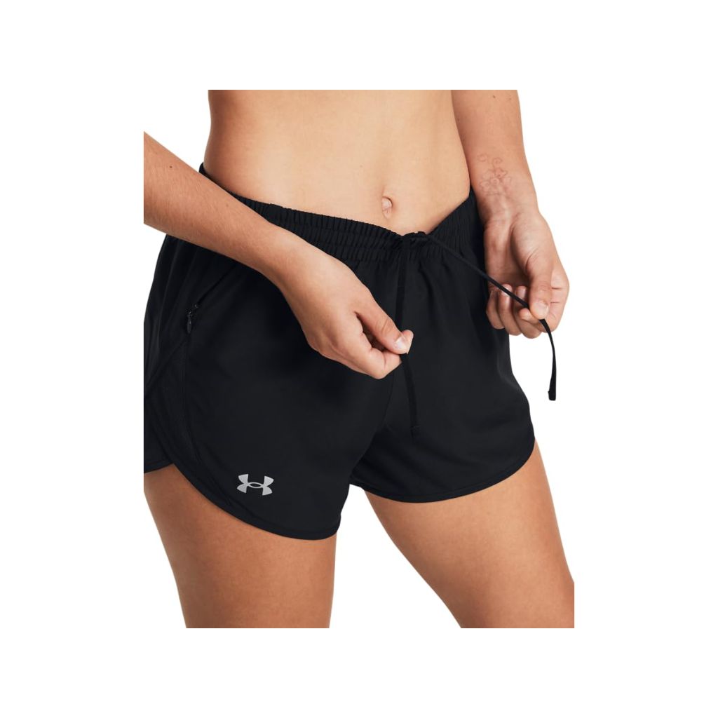 Under Armour Womens Fly by Shorts, Black - size XS