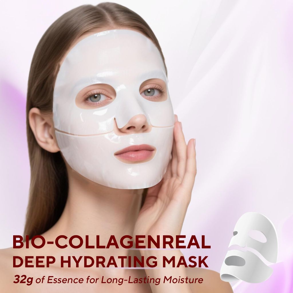 Nityrliv Bio-Collagen Real Deep Mask, 4 Pack