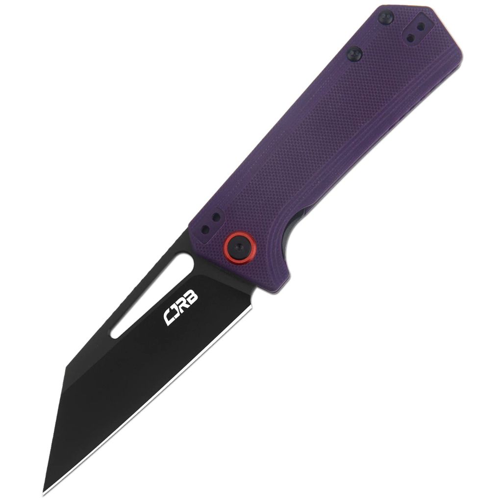 CJRB Folding Knives RUFFIAN (J1924-BVT) AR-RPM9 Powder Steel Black PVD | Blade Violet Purple
